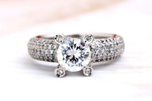 결혼예물 1캐럿 시그니티 반지 CE-s332 다이아몬드 선택 가능