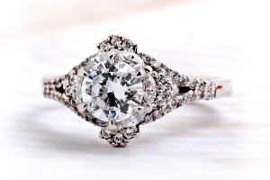 5부 시그니티 예물반지 CE-356 다이아몬드 선택 가능