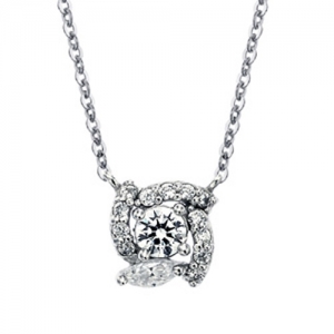 1부천연 다이아몬드 칼란디바 목걸이 CE-4950